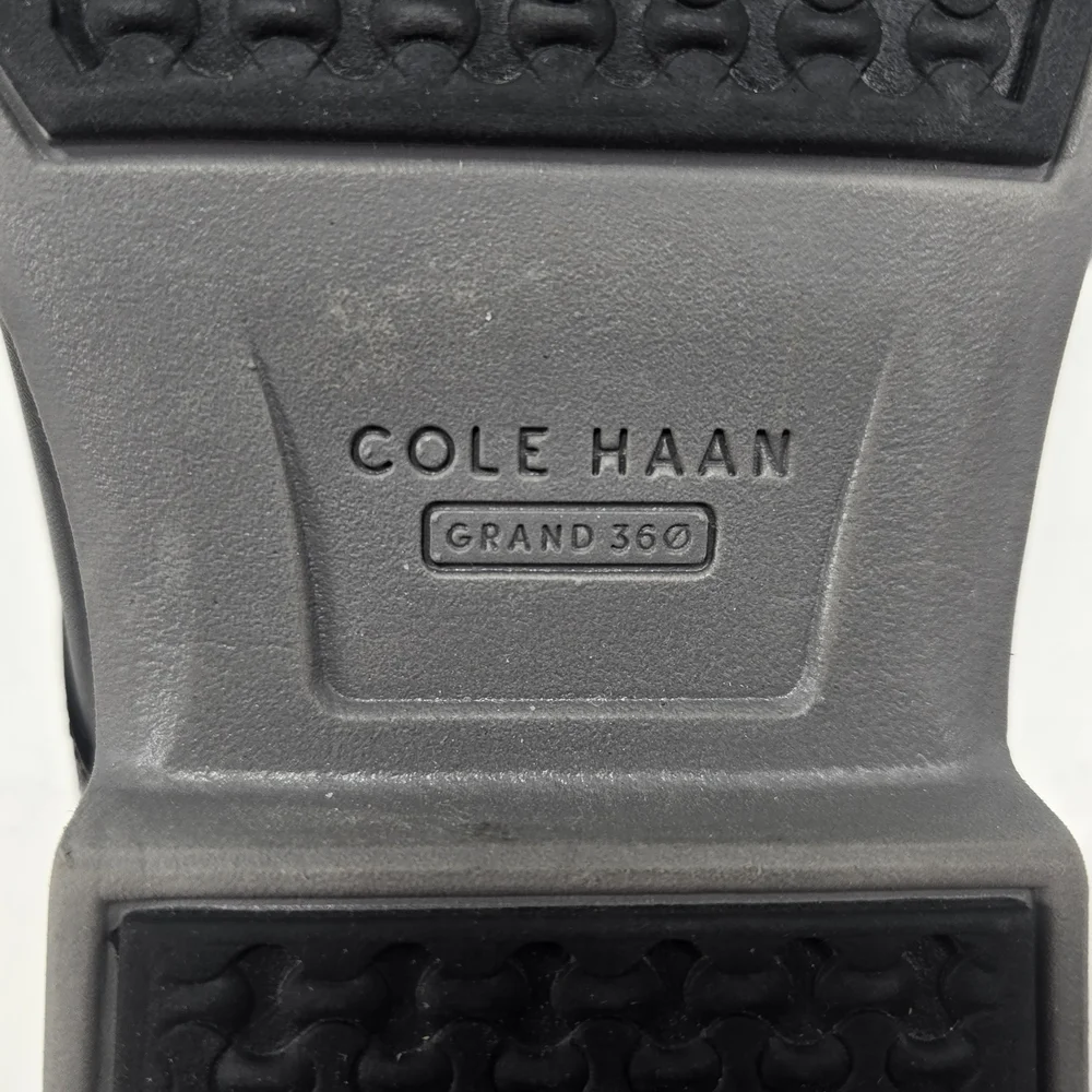 Cole Haan Go-to Plain Toe Black Leather Oxford Derbys Dress Shoe Men's Size 11